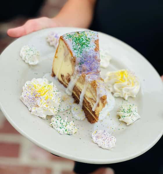 King Cake Cheesecake