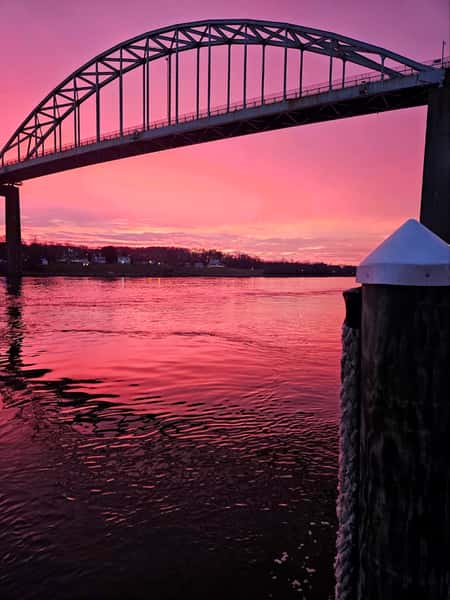 sunset bridge