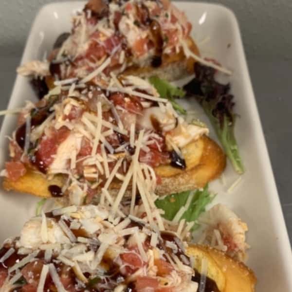 Crab Bruschetta