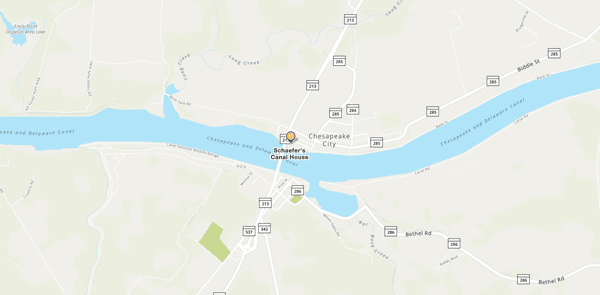 Directions to Schaefer's Canal House