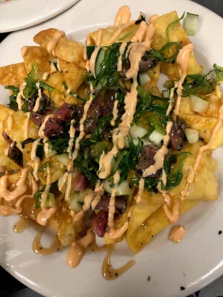 Ahi Tuna Nachos - Main Menu - Schaefer's Canal House of Chesapeake City, MD