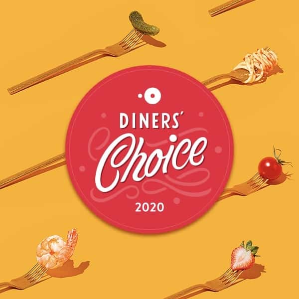 Open Table Winner Badge 2020