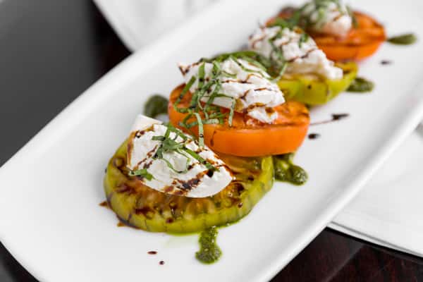 Tomato and Fresh Burrata Salad