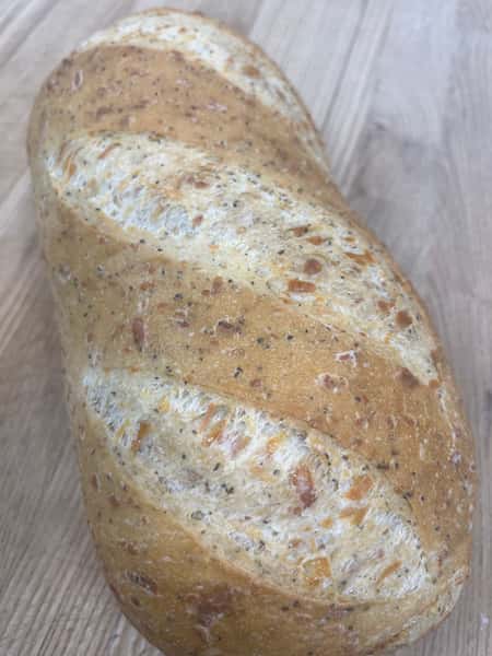 Parmesan peppercorn Sourdough