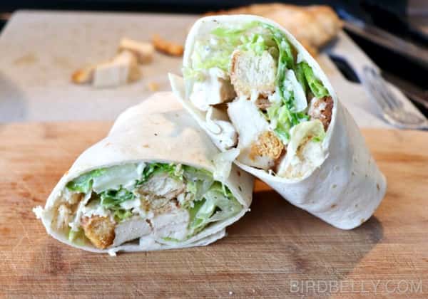 The Chicken Caesar Wrap