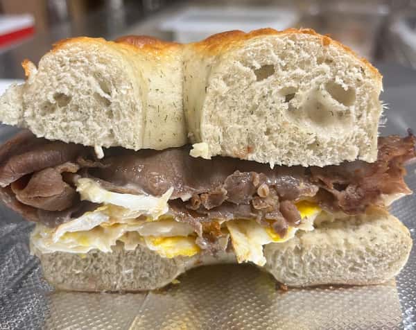 The Steak Egg & Cheese