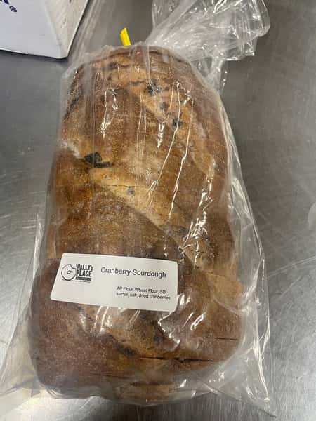 Cranberry Sourdough Loaf