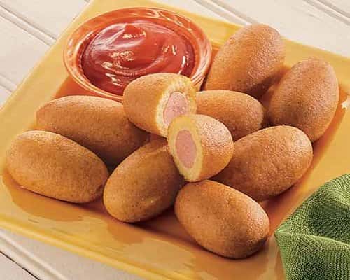 Mini Corn Dogs and Fries