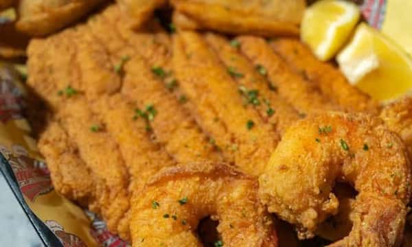 Catfish & Shrimp Combo