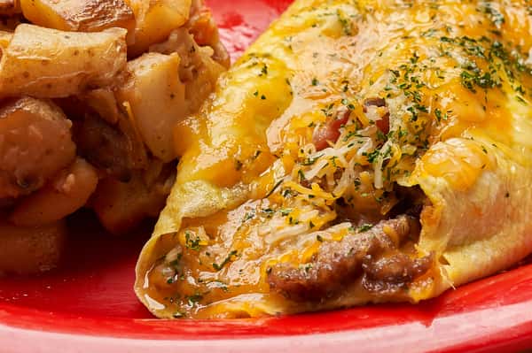 ONLY Meat Lover's Omelette