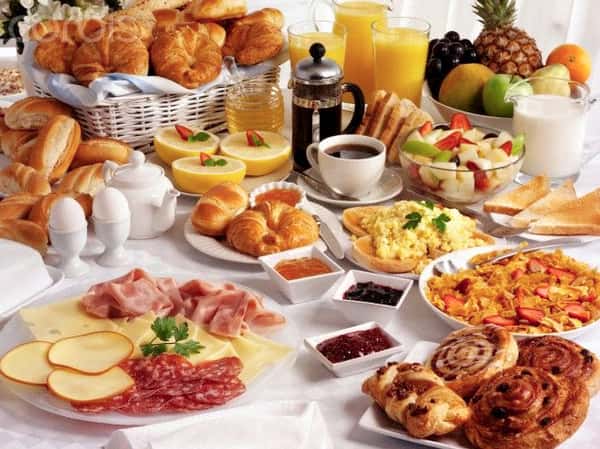 Continental Breakfast Tray