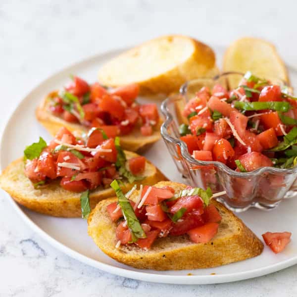 Tomato Basil Bruschetta