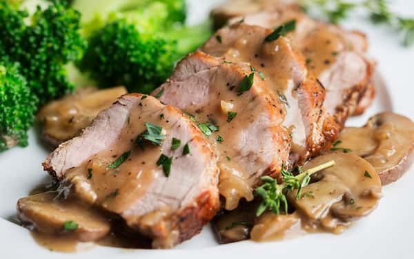 Pork Tenderloin Marsala