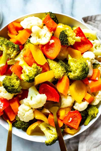 Steamed Vegetable Medley