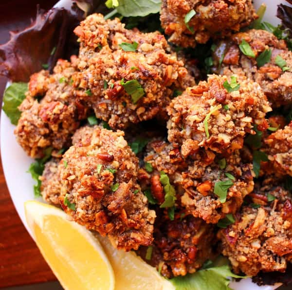 Chicken Pecan Bites