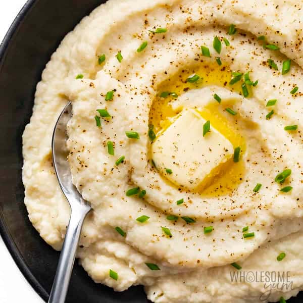 Garlic Cauliflower Purée