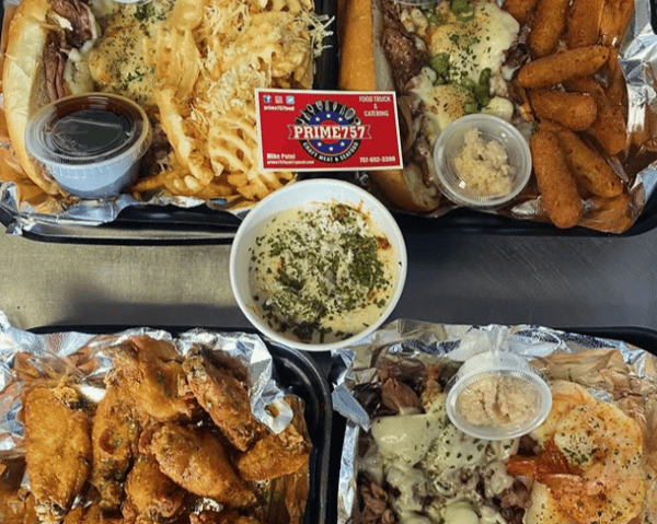 Prime 757 meals served hot at a table