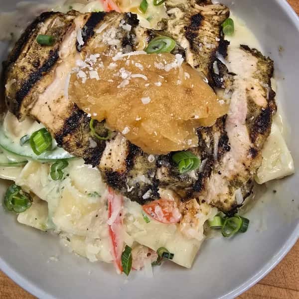 Jerk Chicken Alfredo