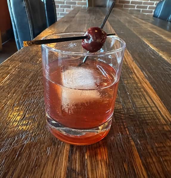 Smokin' Cherry Old Fashioned*