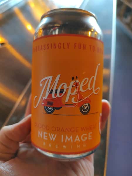 New Image Brewing Moped Blood Orange Wheat