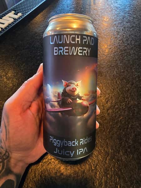 Launch Pad Brewery Piggyback Rides Juicy IPA