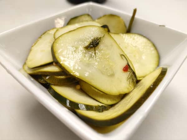 House Zucchini Pickles