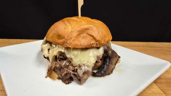 Portobello Prime Rib Sandwich