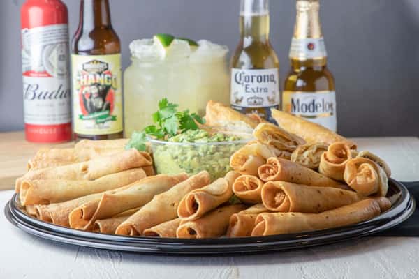 25 Beef Taquitos & 20 Chicken Cheese Flautas