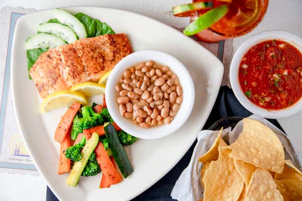 grilled salmon
