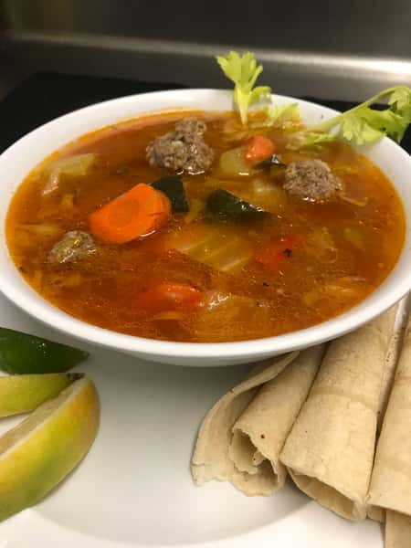 Albondigas Soup Bowl