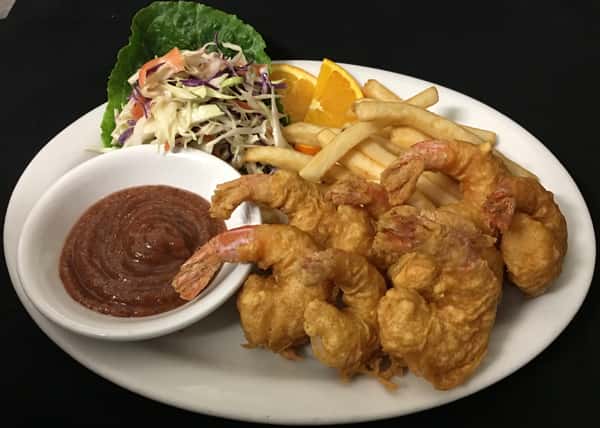 Fried Shrimp with Fries