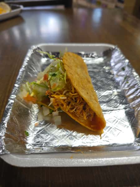 Shredded Chicken Taco