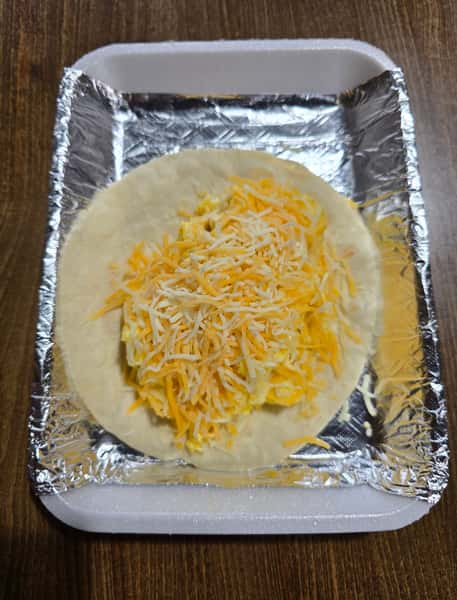 Egg and Cheese Taco