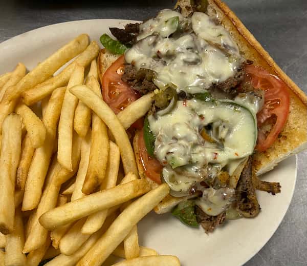 Philly Cheese Steak Sandwich