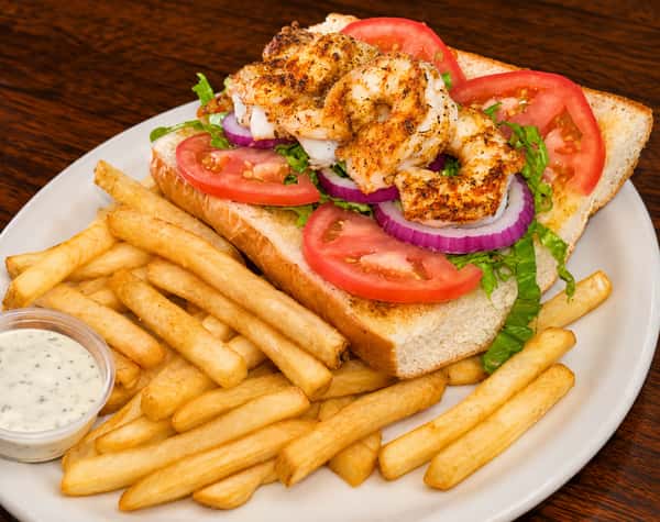 Shrimp, Crawfish or Gator Po' Boy