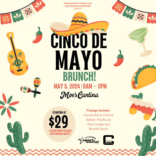 AllInclusive Cinco De Mayo Brunch Moe's Cantina Mexican Restaurant