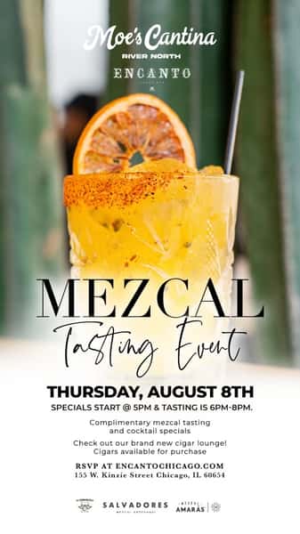 8/8 mezcal tasting