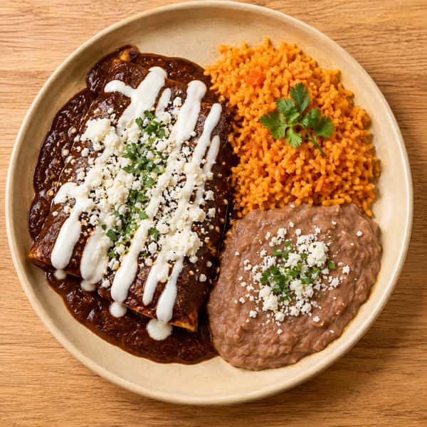 Enchiladas De Mole