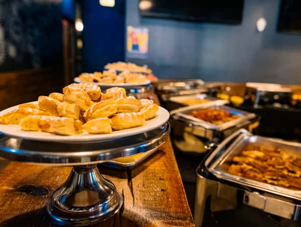 buffet brunch with pastries