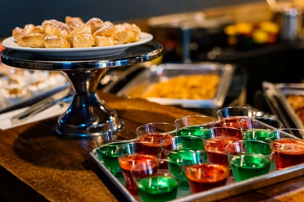 buffet brunch dessert cups