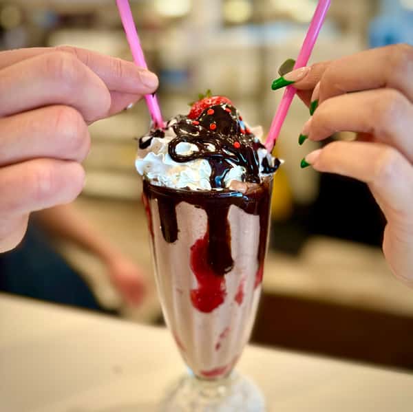 Chocolate Covered Strawberry Shake