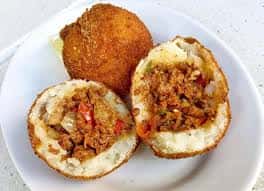 Stuffed Beef Potato Ball