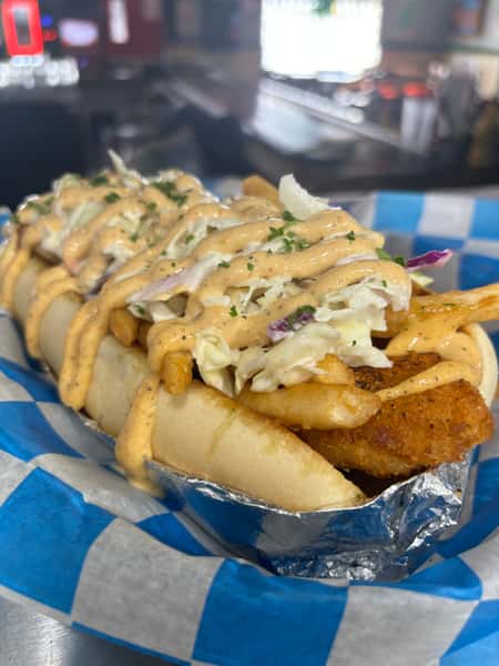 Cajun Shrimp Po Boy