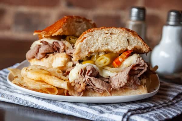 Have you tried our Family Recipe Italian Beef with Provolone Cheese on a Lightly Toasted Roll, topped with Spicy Giardiniera? Its absolute delish and a fan favorite, come give it a try today!