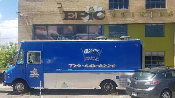 food truck by brewery