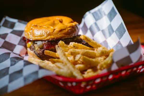 PB&J Bacon Burger