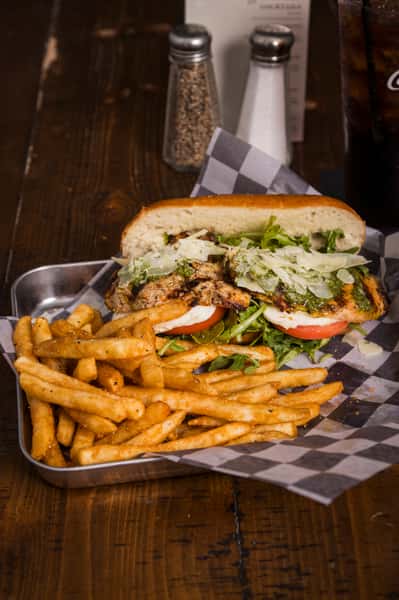 Caprese Pesto Chicken Sandwich