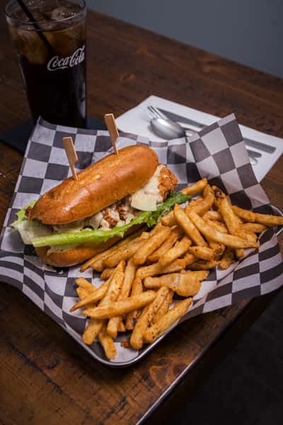 Crispy Chicken Caesar Sandwich