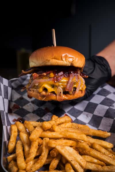 PB&J Bacon Burger
