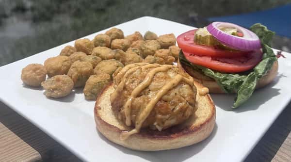 Crab Cake Sandwich